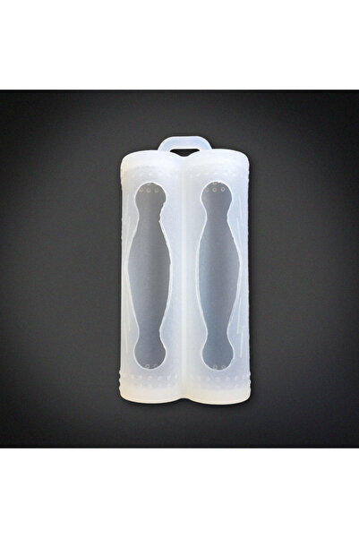 Choice1 حقيبة سيليكون مزدوج للبطاريات بحجم A4 لحماية بطاريات 18650 وتخزينها