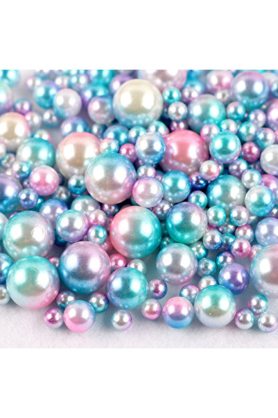 Choice3 Random Mix S15 About 360pcs Random Mix 3-10mm No Hole ABS Pearl Bead ...