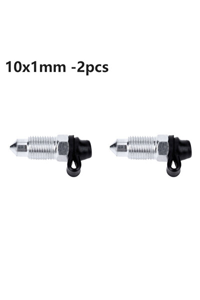 Choice5 ALLOYSEED 10x1mm - قطعتان برغي تنفيس فرامل الدراجة النارية مضخة فرامل...