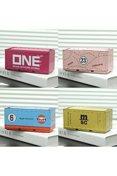 Choice29 no dolls 4pcs B Mini Iron Storage Box Creative Decoration Collect Sm...