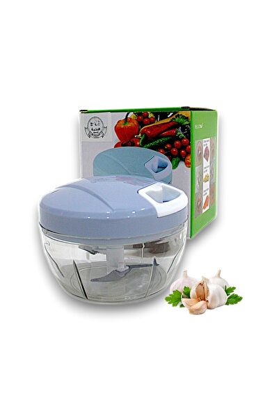 Al Nokhba 500ML Hand Pull Manual Food Chopper – Vegetable & Onion Cutter
