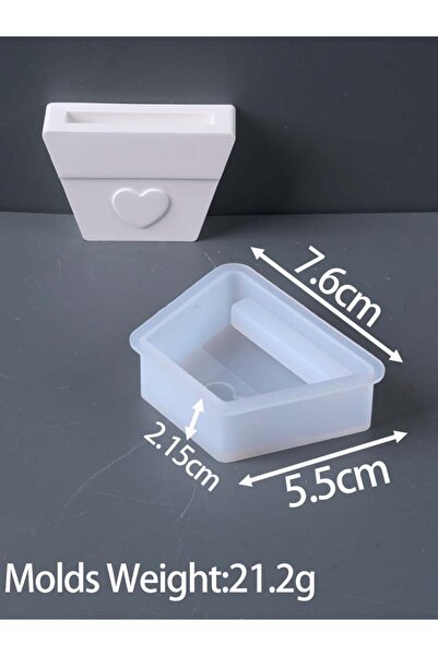 Choice4 قاعدة لتزيين أصيص الزهور، قالب سيليكون من الجبس، خرسانة، جص يدوي الصن...