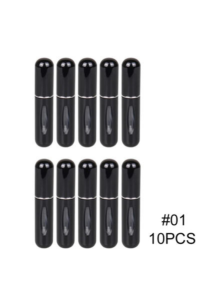 Choice3 104-01X10 5ml Portable Refillable Spray Bottle Plastic liner Perfume ...