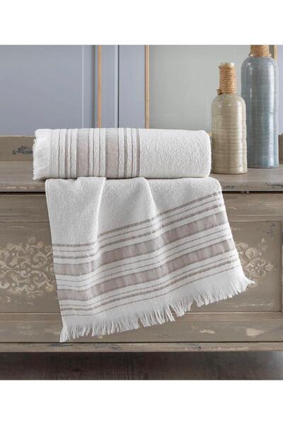 Baymen Trendy Bath Towel Set 70x140 & 50x90