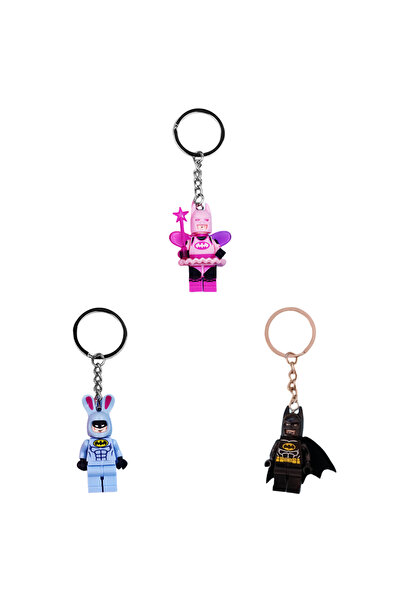 Choice12 سلسلة مفاتيح مفاتيح ثلاثية الأبعاد بثلاثة ألوان، بتصميم شخصيات خيالي...