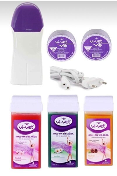 DEPİLA Vİ VET 3 ADET KARTUŞ ROLL-ON KOLAY AĞDA 2 YIL GARANTİLİ AĞDA MAKİNASI ...