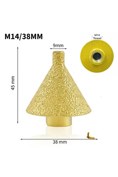 Choice1 مثقاب ماسي ذو حافة مشطوفة D38xM14 M10/M14، أدوات تجليخ وتوسيع الثقوب،...