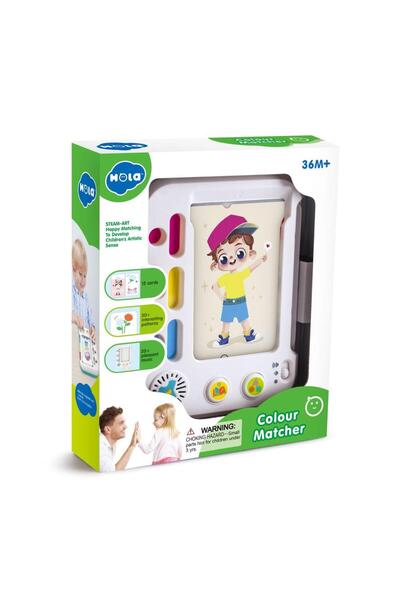 Hola Toys Joc educational Potrivirea Culorilor, +3 ani, Hola