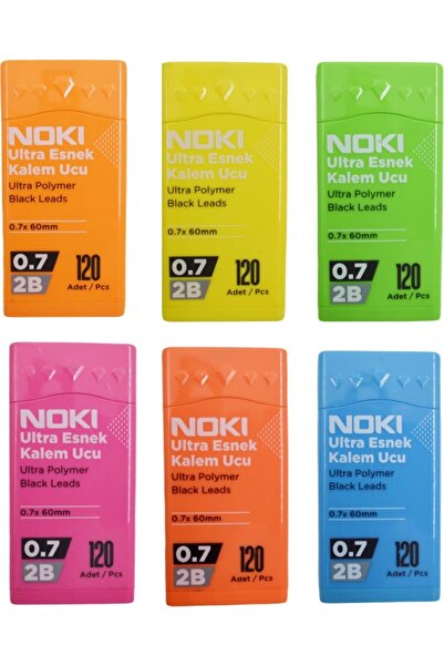 Noki Kalem Ucu Min 0,7 mm 120'li Tüp Karışık 1 Adet