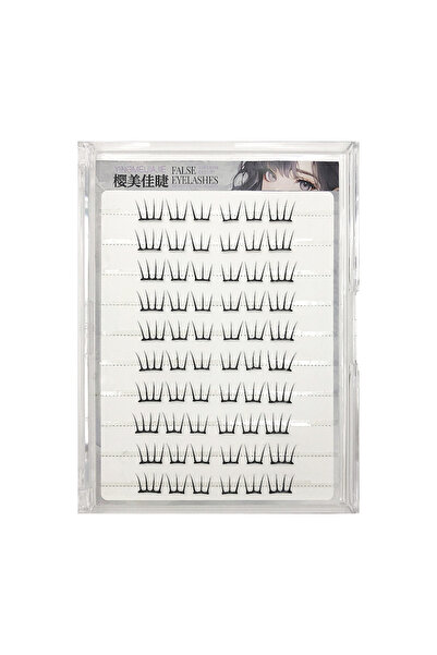 choice2 10 صفوف، 11-13 مم، رموش صناعية كورية بدون غراء، قابلة لإعادة الاستخدا...