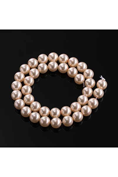 Choice17 8mm-49pcs Champagne color 1Strand 4-10mm Aoubt 39-96pcs Glass Artifi...