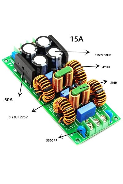 choice2 15A 5-Stage AC EMI POWER Filter 8A 10A 15A AC EMC 110V 220V Purify Po...