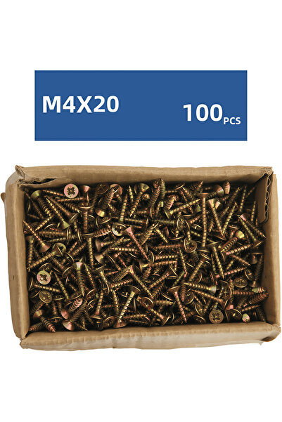 Choice6 100 قطعة من براغي فيليبس M4 ذات رأس فطرية ذاتية التثبيت من الفولاذ ال...