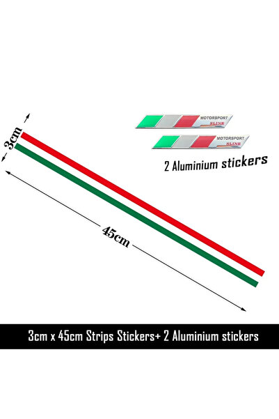 Choice5 مجموعة ملصقات عاكسة للدراجات النارية مقاس 30 مم، ملصق إيطالي لفيسبا ب...