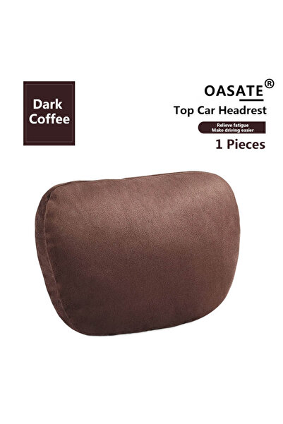 Choice1 Coffee 1Pcs Top Car Headrest Neck Support Seat For Mercedes-Benz Mayb...