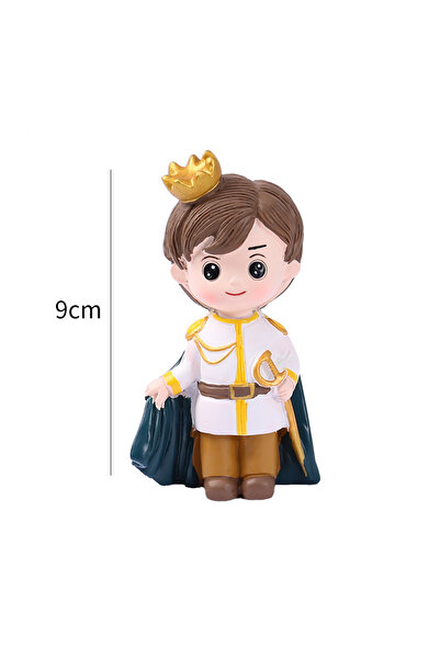 Choice22 Prince Princess Cake Topper Happy Birthday Castle Prince Cake Decora...