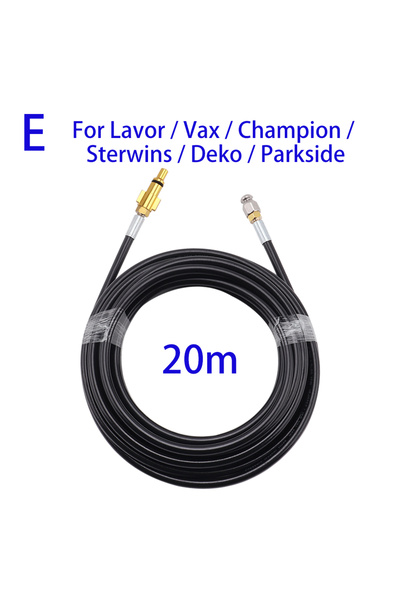 Choice9 For Lavor Sterwins 20m Sewer Drain Water Cleaning Hose Sewage Pipe Bl...