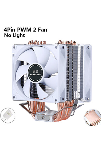 Choice3 مروحة تبريد وحدة المعالجة المركزية XUANFENG ذات اللون الثابت، 6 أنابي...