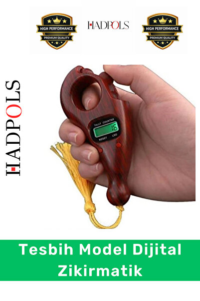 HadPols # Zikirmatik Trend Sturdy and Durable with Reset Button Automatic Shu...