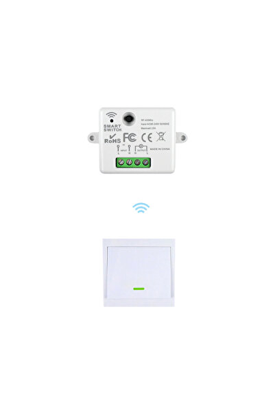 choice2 1 GANG KIT A CENFAYA 433HMz Wireless Light Switch 3 Gang 86 Wall Pane...