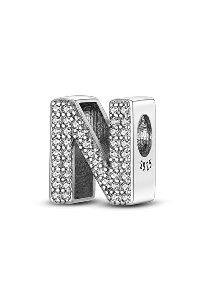 Choice3 KTC165-N 925 Sterling Silver Fit 925 Original Bracelet DIY A-Z Alphab...