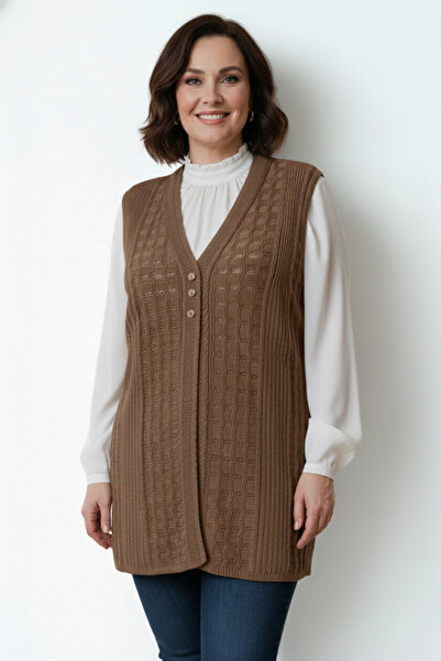 Laden Knitwear Plus Size Women's Seasonal Lycra Spring Mother Mercerized Soil...