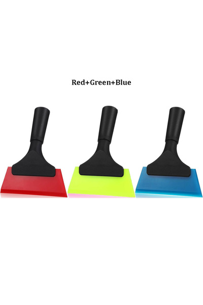 Choice3 3 colors 1/3 Pcs Small Squeegee for Car Window Cleaning 5 Inch Window...