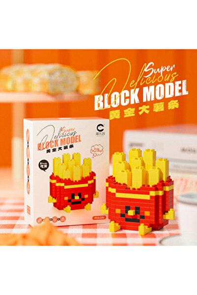 Choice5 بدون علبة 8924 مكعبات بناء صغيرة الحجم ممتعة من سلسلة Happy Eat and P...