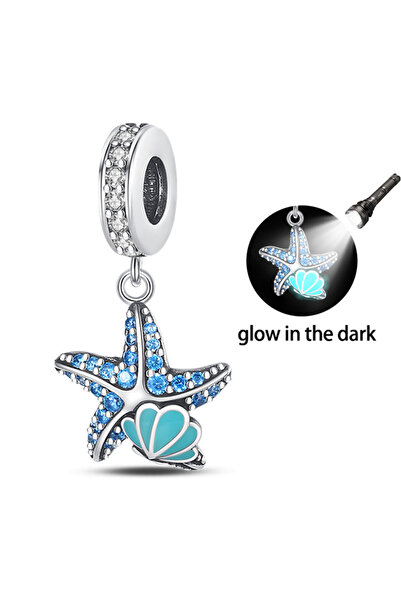 Choice48 PAC450 Fashion 925 Sterling Silver Summer ean World Series Sea Turtl...