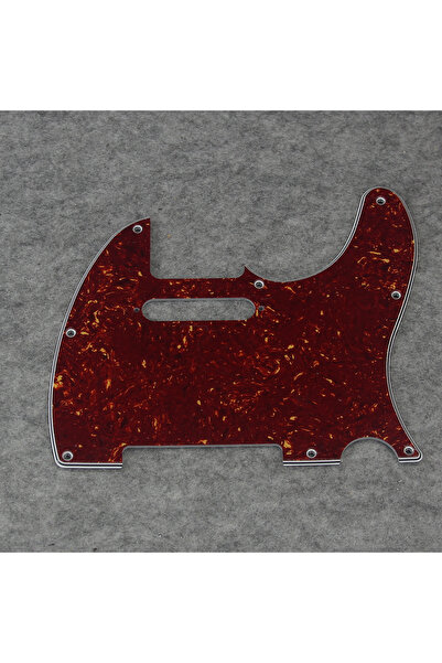 Choice9 Red Tortoise 4Ply FLEOR 1PCS 8 Holes TL Electric Guitar kguard Scratc...