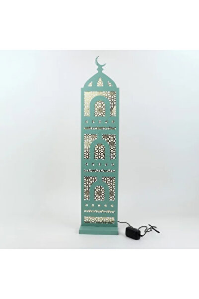 Generic قطعة زينة رمضانية بتصميم مئذنة - لون أخضر