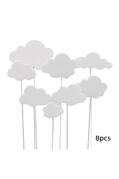 Choice11 Size as Photo 8pcs Balloona Cartoon Pilot Bear Cake Topper Aviation ...