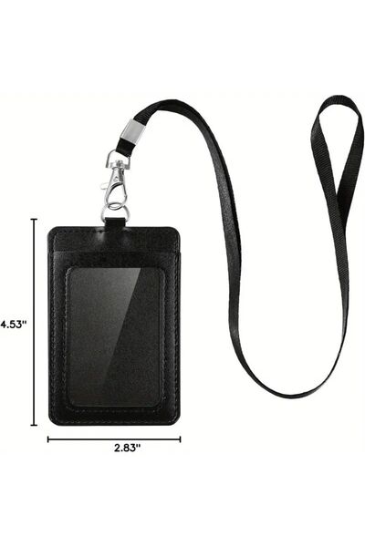 choice2 1 pc 1 pc Horizontal ID badge holder with reinforced ID lanyard and u...