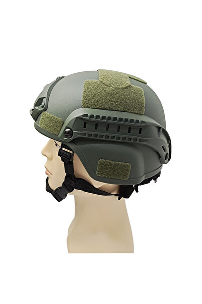 Choice3 خوذة عسكرية خضراء سريعة MICH2000 MH تكتيكية خارجية، مناسبة للعب بكرة ...