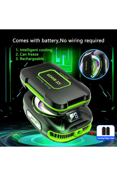 Choice Black-set New Mobile Phone Cooler JS85 Semiconductor Cooling Freeze Ra...