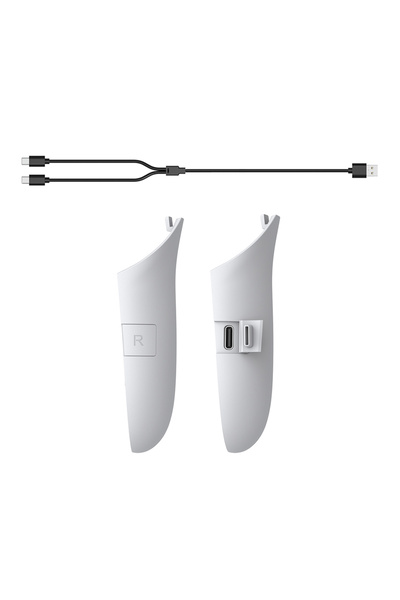 Choice White VR Controller Battery Pack for Meta Quest 3S/Quest 3 Rechargeabl...