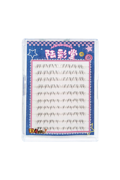 Choice6 style 7 6-7mm Air Lower Eyelashes Fairy Fake Lashes Segmented Natural...