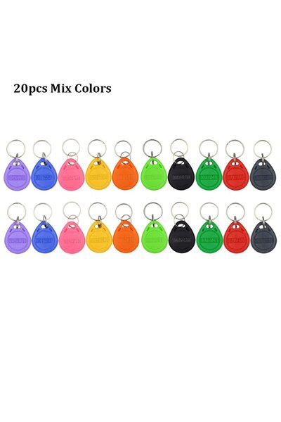 choice2 20 قطعة - تشكيلة متنوعة من 10 إلى 20 قطعة، شريحة RFID للقراءة فقط بتر...