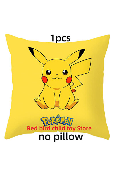 Choice15 34 بدون وسادة (قطعة واحدة) 45×45 سم، غطاء وبري قصير من القطيفة بتصمي...