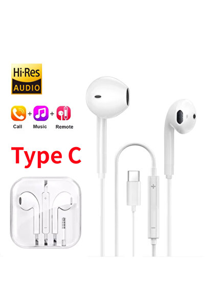 choice2 Type-C Box Original Wired Headphone For Redmi Headset iPhone16 15 14 ...