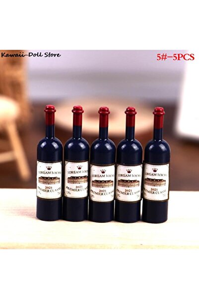 Choice4 كأس نبيذ مصغر لبيت الدمى بمقياس 1:12، نموذج كأس نبيذ أحمر صغير لبيت ا...
