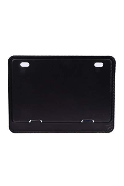 Choice3 Black solid Motorcycle License Plate Frames Universal Aluminum Alloy ...