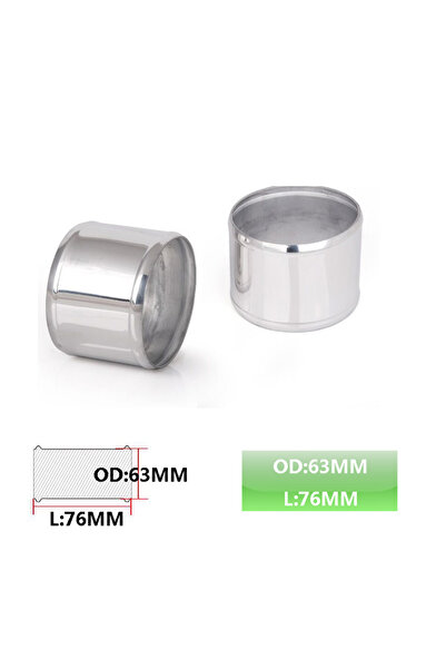 Choice1 63mm free ship - Alloy intake Turbo Intercooler Piping Extensor Hose ...