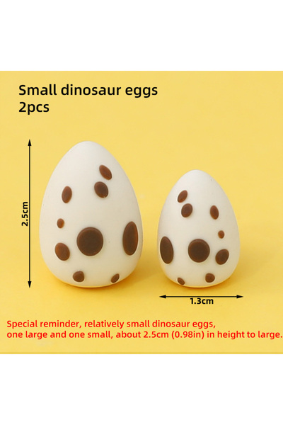 Choice29 as show 2pcs eggs Jurassic Dinosaur Cake Topper Tyrannosaurus Rex Tr...