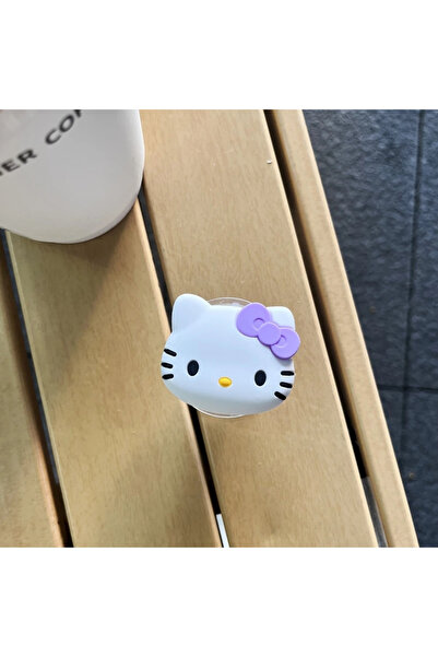 choice2 حامل هاتف لطيف من سانريو بتصميم هيلو كيتي، مزود بحلقة تثبيت للأصابع، ...