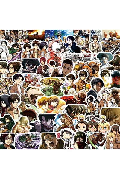 Choice ٨٢ قطعة من ملصقات هجوم العمالقة، ملصقات مانغا يابانية، ملصقات إيرين يي...