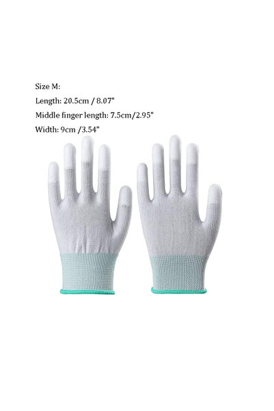 Choice8 زوج واحد من قفازات لفّ السيارات المصنوعة من الفينيل، مصنوعة من النايل...