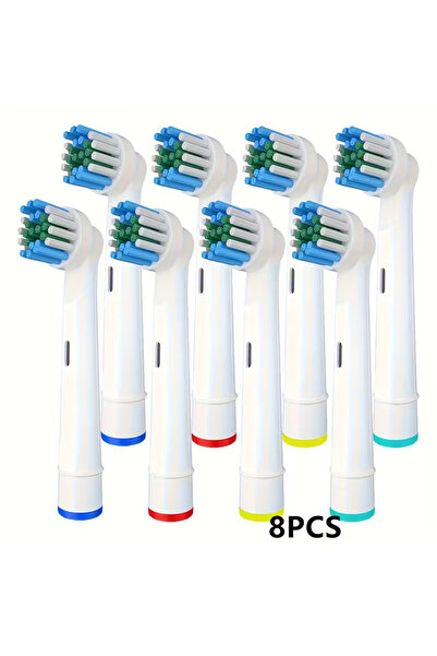 choice2 8 قطع/4/8/16 قطعة من رؤوس فرشاة الأسنان متوافقة مع فرشاة الأسنان الكه...