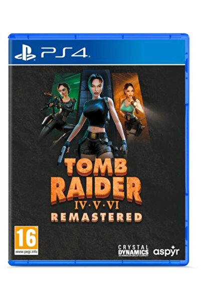 Cenega PS4 Tomb Raider IV-VI Remastered Starring Lara Croft (PS5 Compatible)