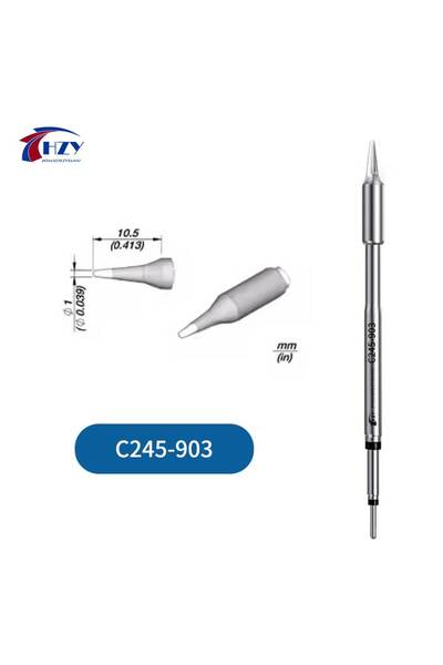 Choice7 C245-903 HZY C245 رؤوس مكواة لحام كهربائية بدرجة حرارة ثابتة T245 محط...